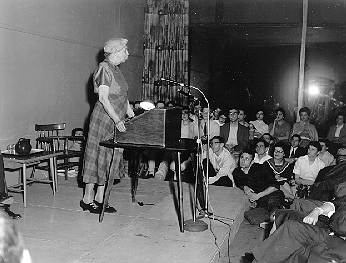 Eleanor Roosevelt—Lecture for General Education Class April 17, 1958